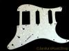 WHITE PEARL HSS STRAT PICKGUARD 3PLY